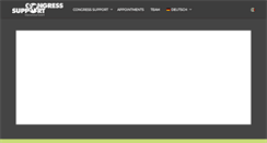 Desktop Screenshot of congress-support.com